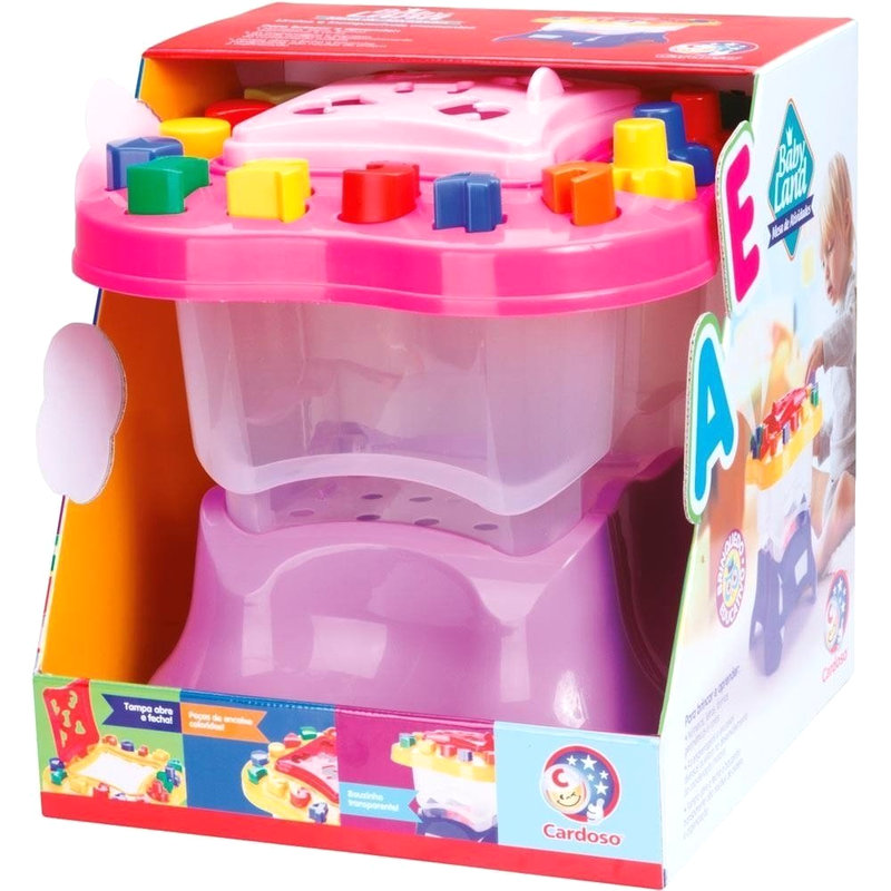 Baby Land Mesinha De Atividades Menina Cardoso 3003