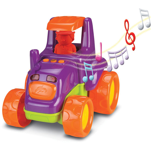 Baby Truck 0210 Trator C/Som E Luz Roma