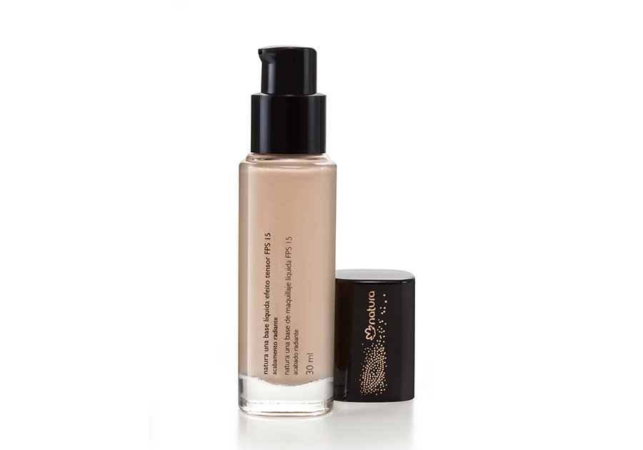 Base L�quida Efeito Tensor Fps15 Una - 30Ml - Bege-Claro