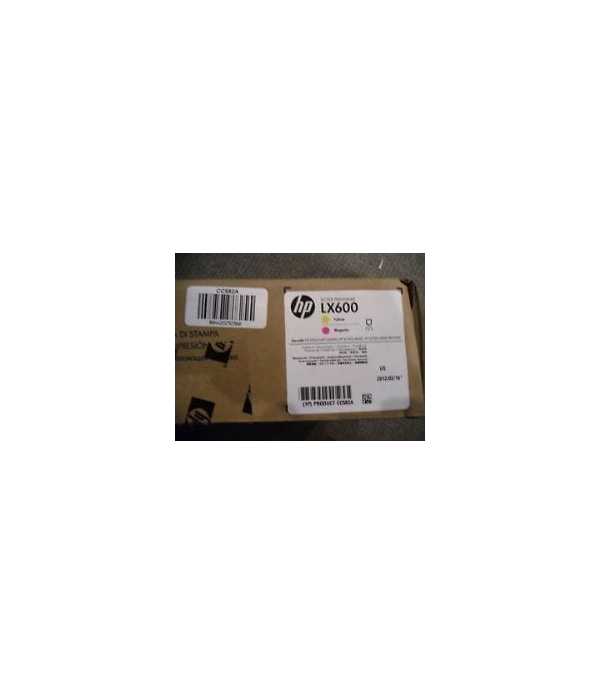 Ac. P/Imp Hp Cabeca Lx600 Yellow/Magenta (Cc582A).